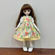 1 pieza Vestido elegante de fiesta de 11.5" para muñeca de moda de 30cm, ropa informal de falda de princesa para muñecas BJD 1/6 DIY Accesorios