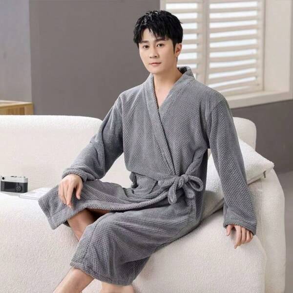 Four Seasons Universal Bath Towel, Bathrobe, Bath Skirt Long Sleeve Adult Absorbent, Cute Quick Dry Home Bathrobe Couples Long Bathrobe Bathroom Decor Summer Back To School