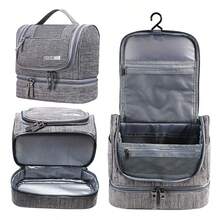 1pc Multifunctional Dry And Wet Separation Toiletry Bag Travel Large Capacity Storage Bag Portable Hanging Bag - Multicolor - View 6