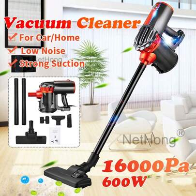 Lightweight UK Spec Wireless Vacuum: Upright/Handheld, Bagless Powerful Cleaning