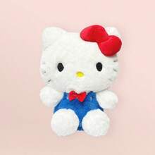 Hello Kitty 50th Anniversary Plush Toy (12 Inches/30 Cm), Soft Stuffed Animal Doll, Hello Kitty Sanrio Merchandise, Birthday Gift For Girls And Kids, Collectible Item, Plush Keychain, School Bag Charm - Multicolor - View 1