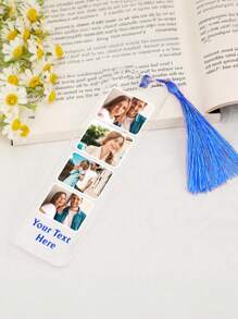1 Stück personalisiertes Lesezeichen, Geschenke für Bücherwürmer, Geschenke zu Muttertag, Weihnachten, Geburtstag, Jahrestag, geeignet für Paare, Schulmaterialien, Rückkehr zur Schule