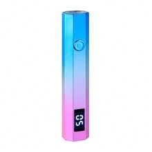 Lámpara secadora de uñas portátil conveniente UV/LED para curar todo tipo de esmalte de uñas, herramienta de arte de uñas recargable USB de secado rápido