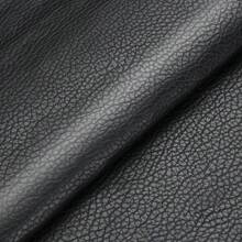 Parche de reparación autoadhesivo de 50x137cm(19.7x54 pulgadas) Kit de parche de cinta autoadhesiva para sofá, muebles, asientos de automóvil, tapicería de sofá de PU - Negro - Ver 12