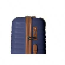 3-Piece Luggage Sets 20" 24" 28" Suitcase With Wheels Hardside Suitcase With Four Spinner Wheels And Scratch-Resistant Surface Navy Blue - Navy Blue-Polypropylene - View 7