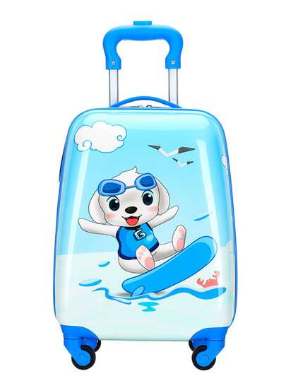 Mala Infantil de Bordo e Escolar 47x29x20cm – Leve, Resistente e Ideal para Viagens e Escola