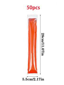 50 cái Dùng một lần Khuôn làm kem Ice Lolly Khuôn Đá pop Túi Với Xoắn Cà vạt Đối với Tự làm Kem Popsicle Nước đá Kẹo Làm - trắng - Xem 10