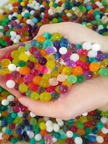 10.000 Stück Kristall Gelperlen, ideal als Vasen Füller für schwimmende Kerzen, Hochzeit Tischmitte, Pflanzen & Heim Dekoration sowie elegante Geschenke für Thanksgiving, Geburtstag und Graduation