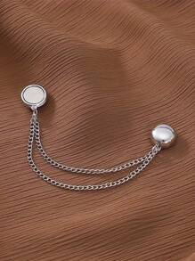 1/2/3 Pcs Multifunctional Magnetic Clothespin, New Magnetic Clothespin, Powerful Turban Magnet With Chain, Multi-Function Magnetic Clothing Clip, Securely Hold Fabrics In Place, Magnets With Chain For Scarves, Hijab, Trousers