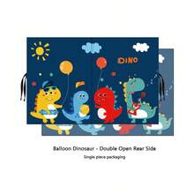 磁性双层卡通婴儿/儿童汽车窗帘，防晒隔热