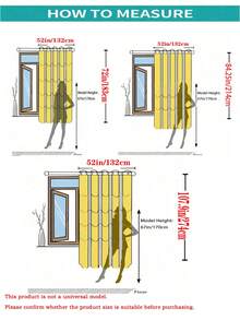 1pc White Translucent Window Sheer With Gold Foil Decoration For Living Room And Bedroom - White - View 7