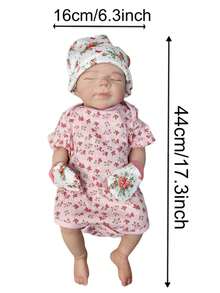 18 Inch Full Silicone Girl Anatomy Precise Reproduction Doll, Pascal Handmade Colored Silicone Doll, Soft And Solid Silicone Doll, Suitable For Companion And Baby, Suitable For 3 Years Old And Above - Reborn Doll - View 4
