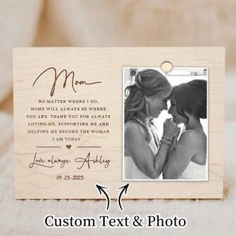 Custom Laser Engraved Photo Frame, Custom Text & Photo Gift, Custom Mother's Day Gift, Father's Day Gift, Valentine's Day Gifts, Godfather Gift From Goddaughter Godson,Multi-Functional,Durable,Ornamental,Reusable,Exquisite,Stylish,High-Quality,Colorful,Modern,Custom,Personalized,Unique,Ideal Gifts For Him,Ideal Gifts For Her,Boyfriend,Dad,Girlfriend,Mom,Family,Friends,Tea Room,Home,Garden,Office,For Anniversaries,For Valentine's Day,For Mother's Day,For Birthdays,For Father's Day,For Graduation,For Weddings,For Housewarming