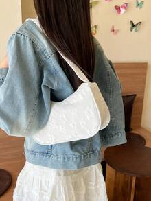 女士日常纯色轻便奢华休闲单肩包