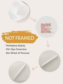 1幅极简现代“睡懒觉”横幅海报，手绘草图，红白中性色调，卧室装饰画，趣味“再睡5分钟……”帆布墙饰，无框，适用于卧室、客厅或办公室，卧室墙面装饰画 | 趣味墙面装饰 | 质感艺术，卧室装饰 - 彩色 - 查看 7