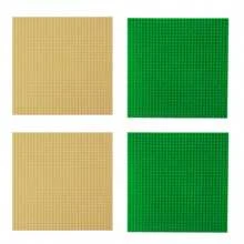 2pcs 32x32 Classic Base Plates, 100% Compatible With Major Brands - Size 25.5cm X 25.5cm Winter Gifts Color Block Color Blocks