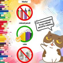 (Diseño original, modelo nuevo 2025, 7,9"X7,9", 24 páginas, impresión de un solo lado) 1 pieza Libro para colorear para adultos con temática de niña, patrones hermosos, líneas claras, adecuado como regalo para cumpleaños, Pascua, Día del Padre y otros días festivos, una excelente manera de relajarse, volver a la escuela, útiles escolares