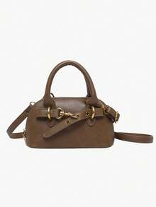 Sac à bandoulière mini premium, nouveau sac à main de navetteur , sac bowling haut de gamme pour l'automne/l'hiver - Multicolore - Voir 15