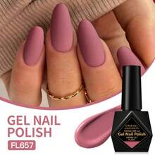 FOUR LILY 10ml 高饱和度红裸粉色凝胶指甲油 - 持久耐用的UV/LED凝胶指甲油，适用于美甲沙龙和DIY美甲 - 彩色 - 查看 11