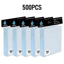 1000/600/500 protezioni per carte con filtro anti luce blu, adatte per la raccolta di carte da gioco, carte da collezione, protettori in plastica per carte da baseball, MTG, carte sportive