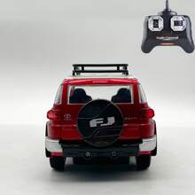 FJ Cruiser 遥控车 1/24 2.4GHz 2WD RC 漂移车，18KM/H+ 高速 RC 赛车，带酷炫灯光，儿童玩具车 - 紅色 - 查看 7