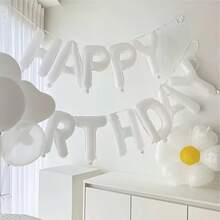 13pcs Happy Birthday Aluminum Foil Balloon Set, Party Decoration, Happy Birthday, Birthday, Birthday Balloons, Party Supplies, Suitable For Various Festivals, Multiple Colors Available, Reusable - Multicolor - View 19