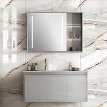 10/20/50pcs Marble Effect Self-Adhesive Wall Tiles, Vinyl Foam Wall Stickers, Waterproof And Moisture-Proof, Easy To Clean And Cut, For Bathroom, Living Room, Kitchen, Bedroom Renovation - Multicolor - View 10