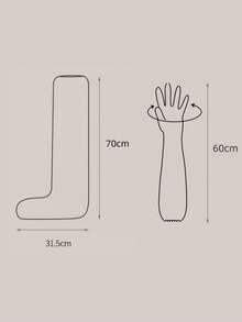 10pcs Disposable Leg /Arm Peel Cover Mask ,Skin Care Gloves,Skin Care Footmuffs,Spa Pedicure Supplies, Waterproof Leg Mask,Remove Dead Skin, Moisturizing And Relief,Diy Foot Mask Tool, Suitable For Men And Women, Gifts For Family, Beauty Salon, Spa - Multicolor - View 8