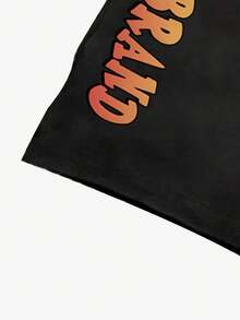 Lonblece 2 Pieces Set Men's Printed Short Sleeve T-Shirt With Pattern And Breathable Shorts, Suitable For Everyday Wear In Spring/Summer - Multicolor - View 4