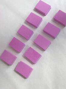 10/20/50 buc/set mini blocuri de burete roz pentru unghii pentru pilire, lustruire și netezire, instrumente de manichiură pentru salon