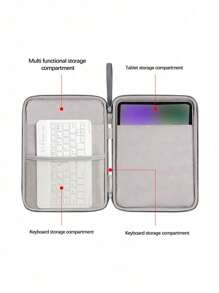 Portable Tablet Protective Case, Suitable For 10.9" / 12.9" IPad, Water-Resistant, Scratch-Resistant With Pen Slot Laptop/Computer/Shoulder Bag Ins/Y29k Style Portable Women/Men/Girl/Boy/Female/Male Cute Waterproof Shockproof/Waterproof Bag Lightweight Portable Simplicity With Computer Compartment Large Capacity School Office Ladies Work Commute Multi-Function