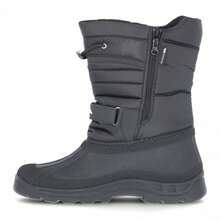 Trespass Unisex Dodo Pull On Winter Snow Boots (Black) - Black - View 3