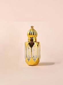 Refillable Essential Oil Roller Bottles Travel Perfume Bottles - Golden Glass Octagon Design With Stainless Steel Ball, Alcohol-Free, Hand Wash Only, Rope Option Included(1/5/10pcs) - Multicolor - View 15