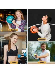 20 件透气弹性指带 - 男女通用灵活运动肌肉和拇指保护器，防摩擦运动绷带，适用于鼠标手、保龄球、体操 - 仅洗手，鼠标手支撑 | 弹性支撑 | 可拉伸材料 | 运动手指保护带健身房配件