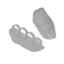 1pair Silicone Finger Trainer Gymnastics Grip Fitness HandGrip Strength Trainer Gym Pull Grip Cross Training Palm Grips Hand Protection - Multicolor - View 11