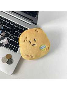 搞笑表情土豆零钱包卡通毛绒硬币收纳袋数据线耳机收纳袋便携