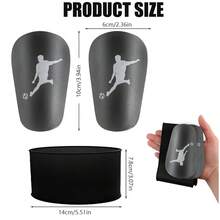 1 Set Football Sports Equipment Kit, Including Football Shin Guards, Sports Non-Slip Leg Warmers, Professional Sports Gear - Suitable For Football Training And Matches - Multicolor - View 4