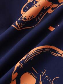 Camisa de manga corta estampada para hombre, camisa de manga corta casual de vacaciones para hombres