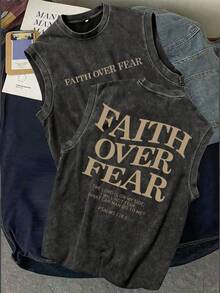 男士休闲水洗复古风圆领上衣