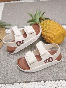 1 par de sandalias deportivas casuales de verano con suela blanda para hombres, mujeres y niños