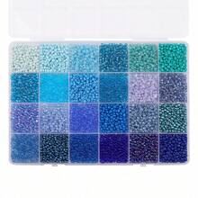 5200 piezas, 3mm abalorios de vidrio multicolor con forma de grano de arroz - Suministros vibrantes para hacer joyería DIY, pulseras, collares y manualidades con cuentas - Paquete múltiple de alta calidad, kit de artículos esenciales para manualidades