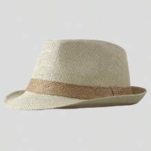 Vară Toamnă Umbrelă de soare Protecție solară Pălărie de găleată respirabilă Arborele de cocos Hârtie de imprimare Pălărie de paie pentru femeie Fete Pălărie de paie de plajă în aer liber
