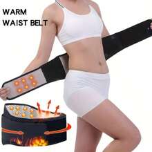 Self-Heating Adjustable Waist Support Belt Suitable For Yoga, Pilates, Fitness, Home Sports, Waist Warmth Protection (Suitable For All Seasons)