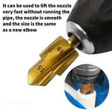 3pcs Set Pipe Repair Drill Bits, 20/25/32mm Hexagonal Cylinder Spade Drill Bits For PPR Pipe Expansion And Hole Opening - Gold - View 10