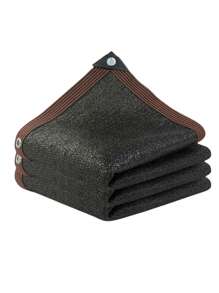 1 pièce Filet de protection solaire en PEHD noir anti-UV pour plantes grasses de jardin, filet d'ombrage extérieur