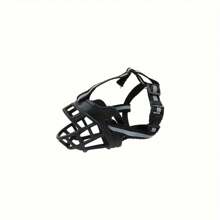 1 pièce [Confort ajustable] Muselière pour chien ajustable | Nylon | Respirante, Confort | Dressage | Toutes tailles de chiens