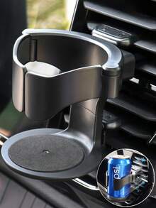 Universal Car Air Conditioner Vent Cup Holder, Car Air Conditioner Vent Cup Holder Extender, Car Ashtray Bracket, Suitable For Sedans And Trucks With Horizontal Louver Air Conditioning Vents