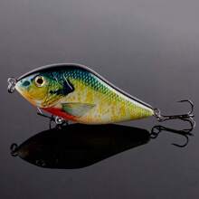 Esche da pesca da 10cm e 45g, hard plastic, galleggianti, per luccio