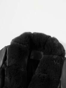 Abrigo con capucha y cinturón de la mujer Risissida para otoño/invierno - Ropa exterior casual, elegante y de moda, incluye cinturón adicional