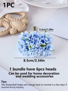 1PC/5PCS Artificial Flowers Mini Artificial Carnation ROSES Fake Plants For Spring Autumn Decorations Valentine's Day Bride Bouquet Wedding Vase For Home Dining Room Bedroom Decorations, Mother's Day, Father's Day,Festival Birthday Party Accessories, Outdoor Garden Decorations